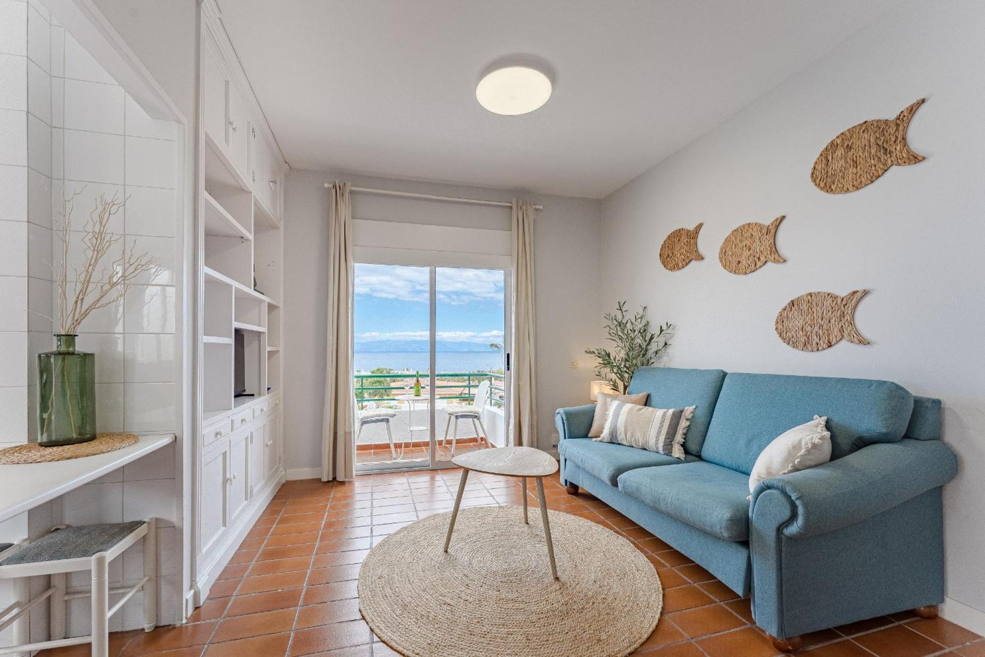 2Bdr Ocean View & Large Private Terrace In Puerto De Santiago Lejlighed Puerto de Santiago  Eksteriør billede